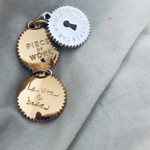 The World Is Your Oyster Silver Charm